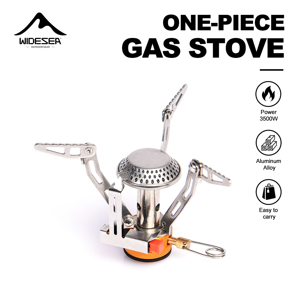 Camping Cooking Plate - Kuchenka gazowa Widesea, jednoczęściowa, 3500W, wykonana