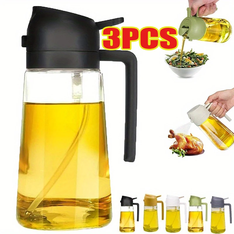 Camping Cooking Oil - Spray do oleju 2w1, plastikowa butelka