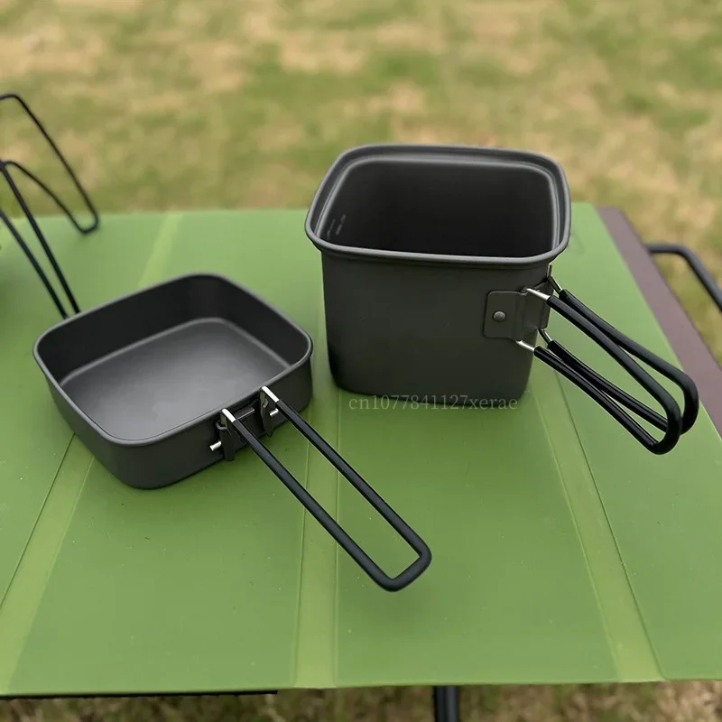 Camping No Cooking Meals - Składany zestaw kuchenny na kemping, przenośny