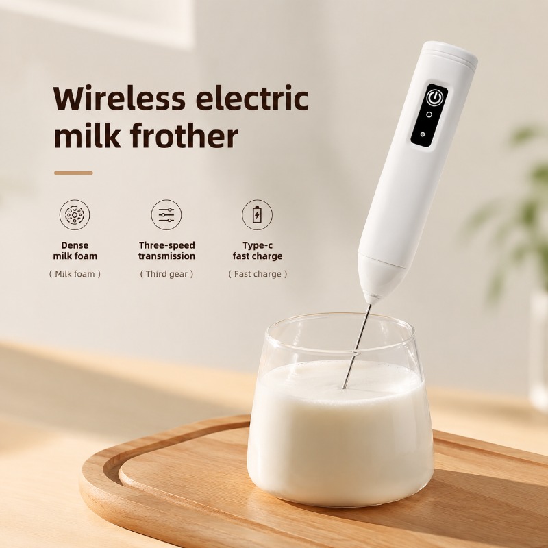 Pocket Coffee Maker - Elektryczny spieniacz do mleka + trzepaczka