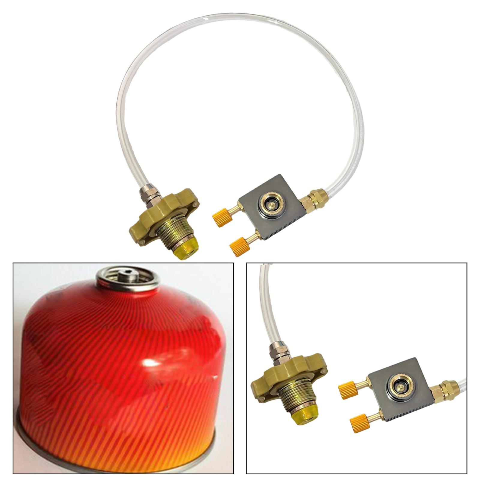 Camping Cooking Cylinder - Przenośny adapter gazowy z wężem do
