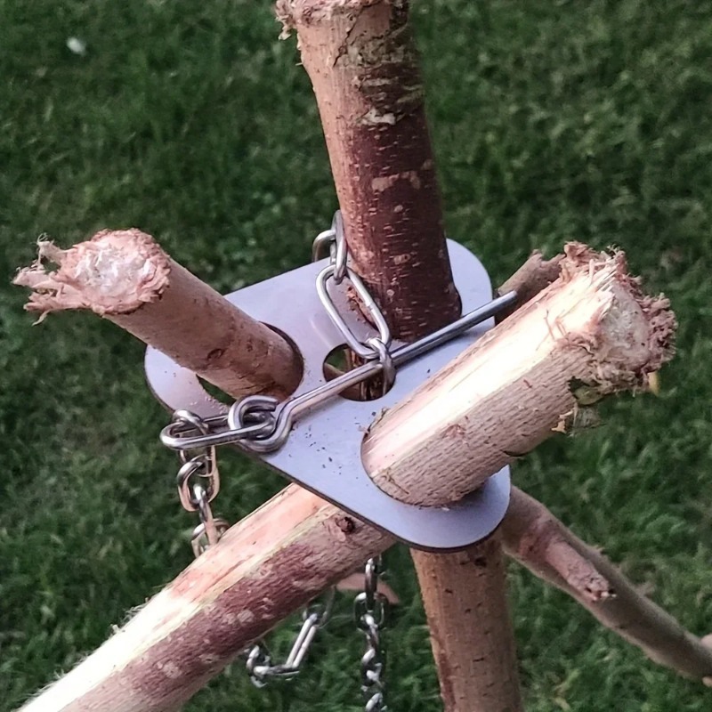 Przenośny, rozkładany stojak t – Camping Cooking Pot Tripod recenzja i cena