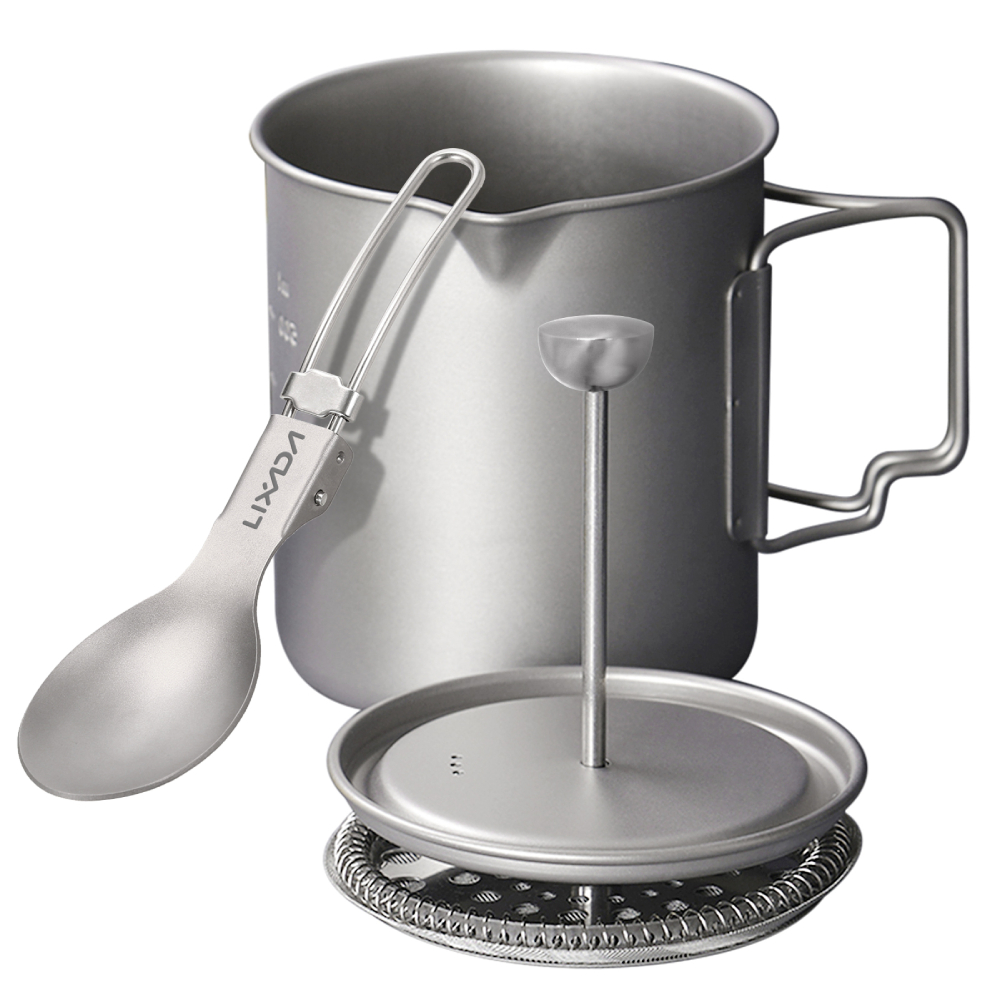 Lixada 750ml tytanowy kubek do – Pocket Coffee Maker recenzja i cena