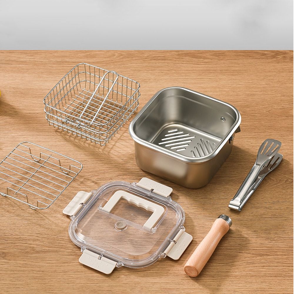 Przenośna patelnia ze stali ni – Camping Cooking Cylinder recenzja i cena