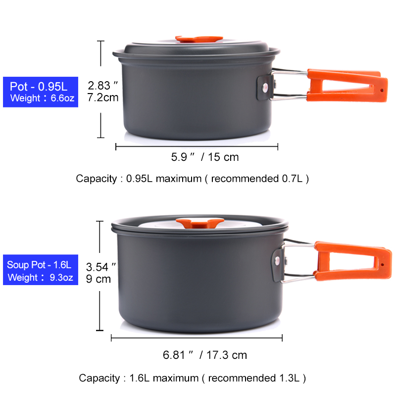Widesea Camping Outdoor Cookwa – Camping Cooking Cylinder recenzja i cena