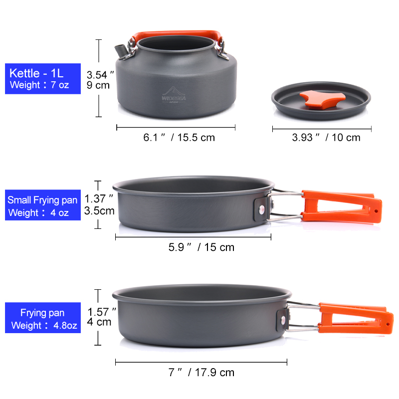Widesea Camping Outdoor Cookwa – Camping Cooking Cylinder recenzja i cena