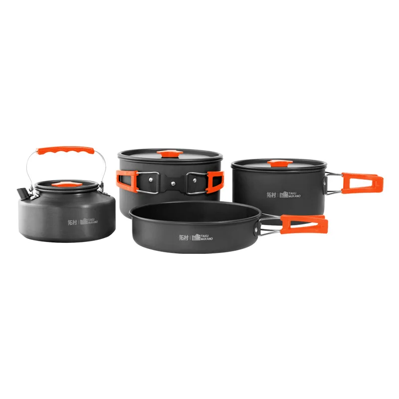 Zestaw naczyń kuchennych do bi – Camping Cooking Set With Bag recenzja i cena