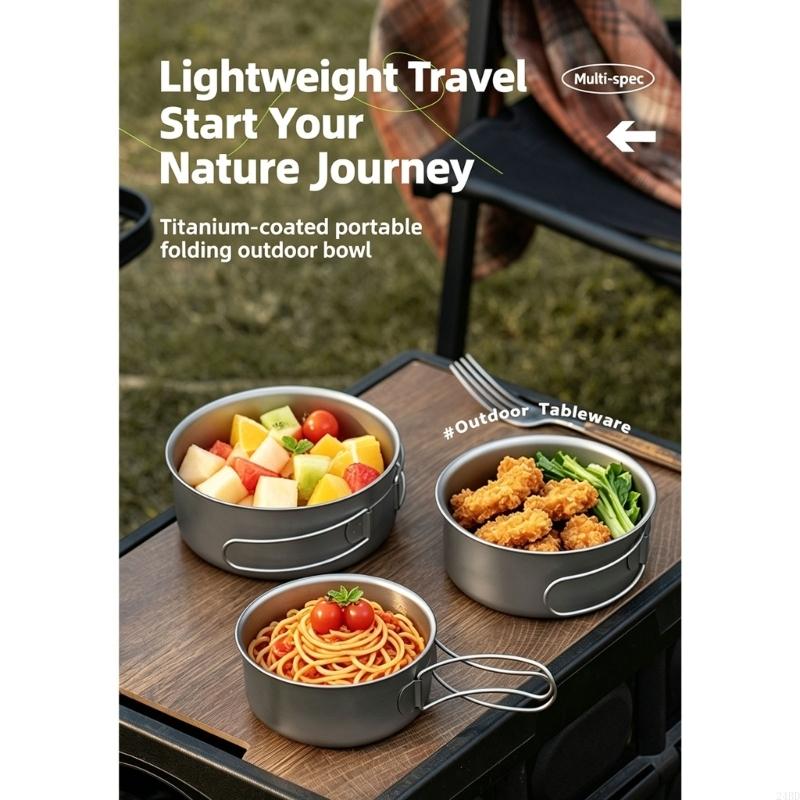 Metalowa miska kempingowa z dr – Camping No Cooking Meals recenzja i cena