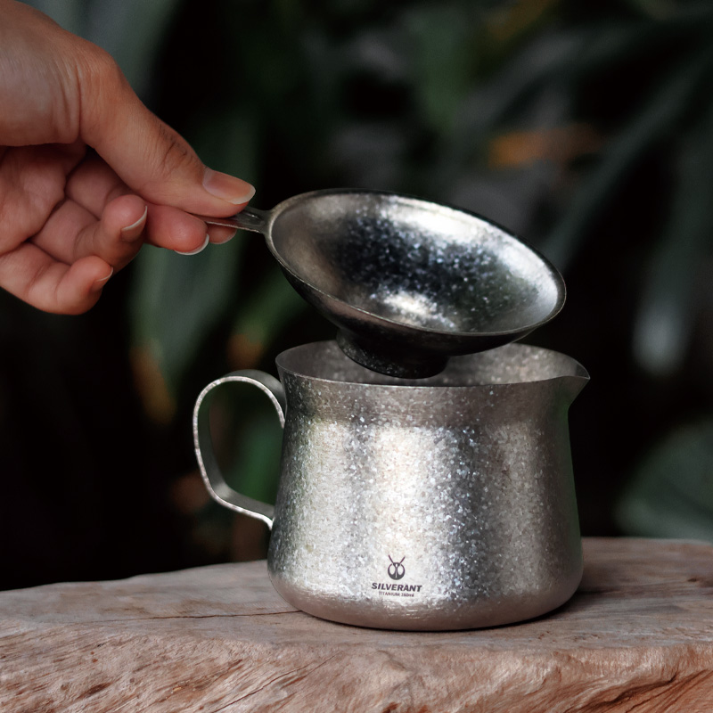 Tytanowy czajniczek do kawy Ku – Pocket Coffee Maker recenzja i cena