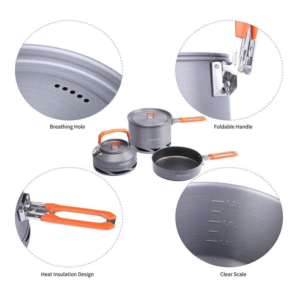 Fire Maple garnków Camping pie – Camping Cooking Cylinder recenzja i cena