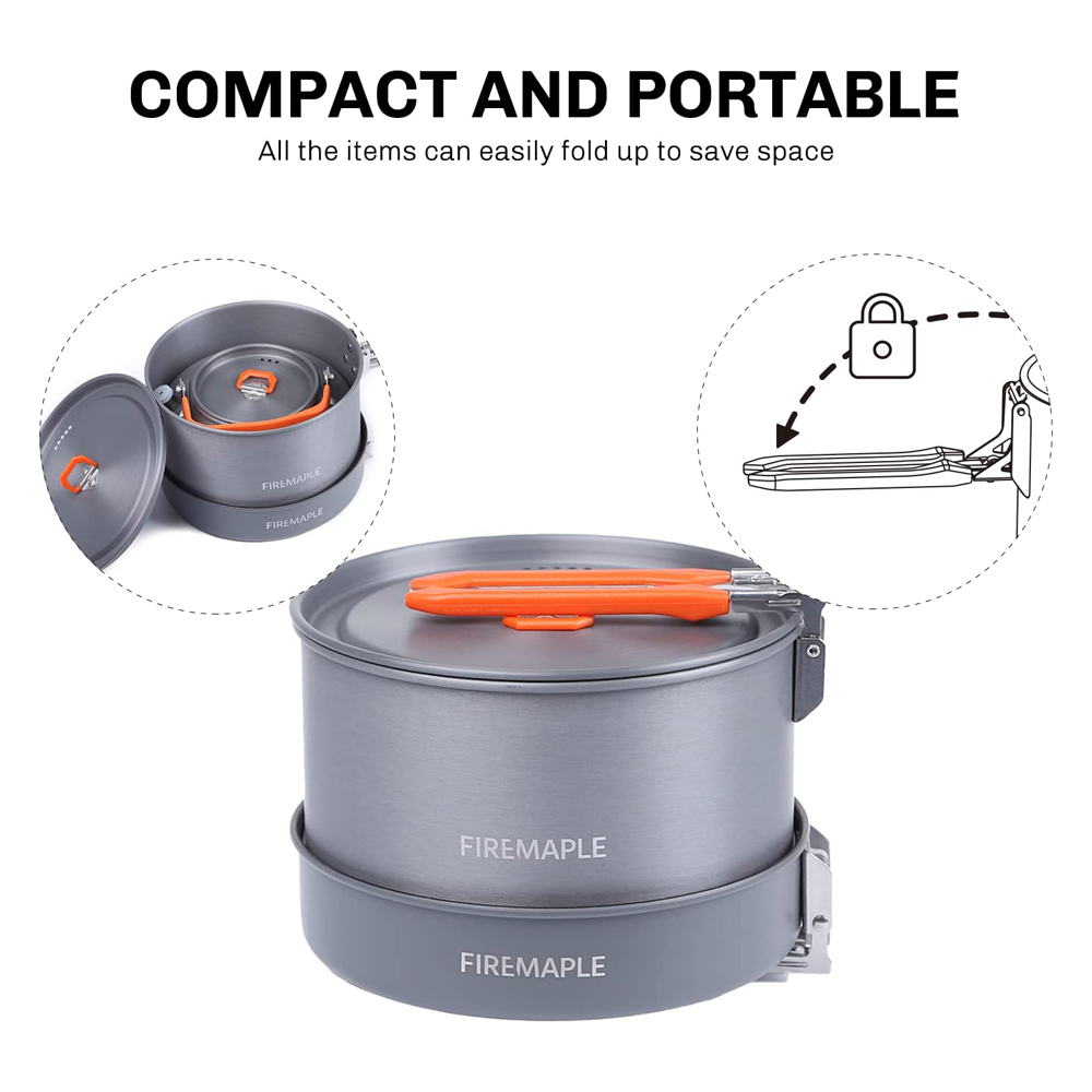 Fire Maple garnków Camping pie – Camping Cooking Cylinder recenzja i cena