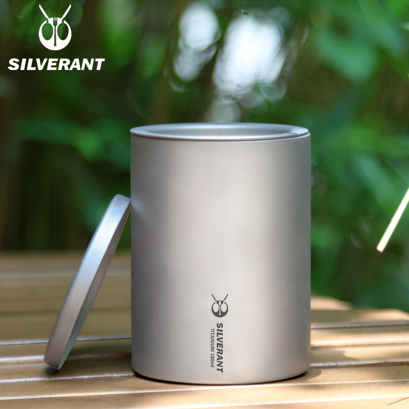 Tytanowy dwupokładowy kubek do – Pocket Coffee Maker recenzja i cena
